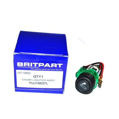 YUJ10037L - Прикурювач для Defender (94-98), Discovery 1 (з 94), Discovery 2 (98-03) і Range Rover Classic (з 94)